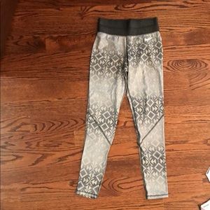 Nike pro leggings fleece lined